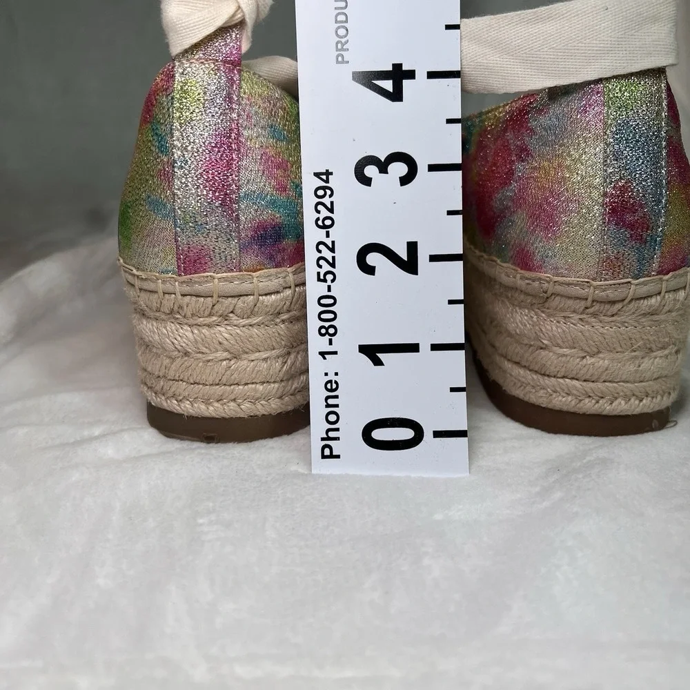 Jessica Simpson Cavien Espadrille Slip-On US Size 9.5 / EU 41 Multicolor Ankle